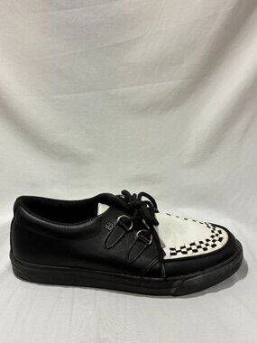TUK-A9180 Black and White D-Ring VLK Sneaker 11